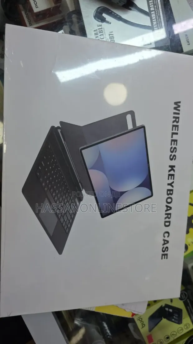 Kasha la Keybordi la Wireless la Premium na Touchpad kwa Galaxy Tab S11 Ultra - 1
