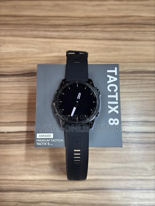 Garmin Tactix 8 47mm Premium Tactical AMOLED GPS Smartwatch - 1
