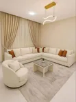 Round Sofa and Coffee Table Set - Brand New - 2