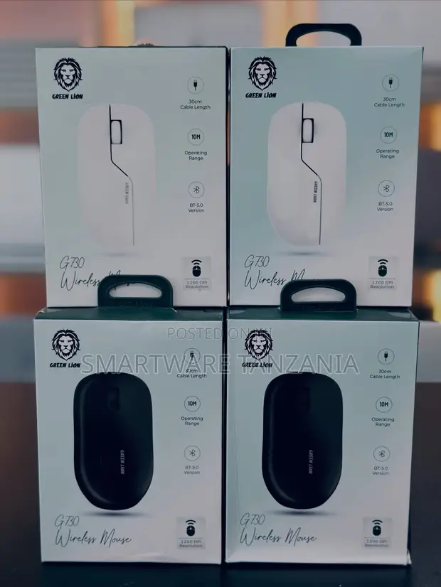 Green Lion G730 Wireless Bluetooth Mouse 5.0 - 1