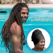 Extra Large Silicone Swimming Cap for Long Hair - 2