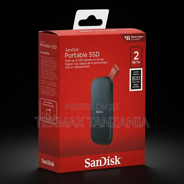 SanDisk Portable External SSD 2TB - 1
