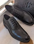 Viatu vya Wanaume Clarks Moccasins - Ngozi Mpya - 5