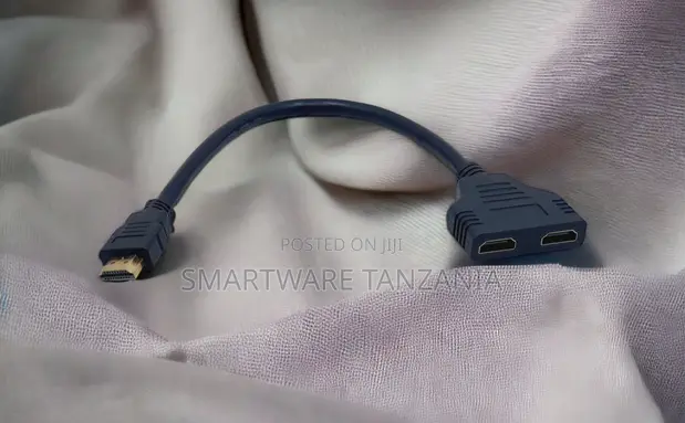 Kebo ya HDMI Kiume Kwenda Kike Mara Mbili (1 Ingizo 2 Matokeo) - 1