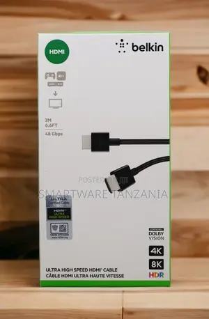 Belkin Ultra High Speed HDMI 2.1 Cable 2m