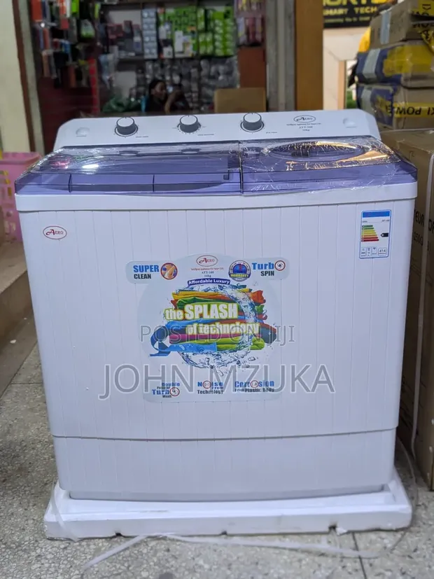 Mashine Mpya ya Kufulia Aero 16kg Nusu-Kiotomatiki - 1