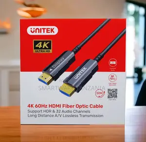 Unitek 50m 4K 60Hz HDMI Fiber Optic Cable