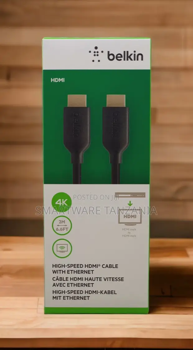 Belkin High-Speed HDMI Cable with Ethernet 2m - 1