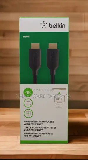 Belkin High-Speed HDMI Cable with Ethernet 2m