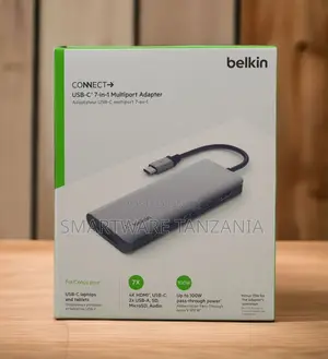 Belkin Connect USB-C 7-in-1 Multiport Adapter 100W