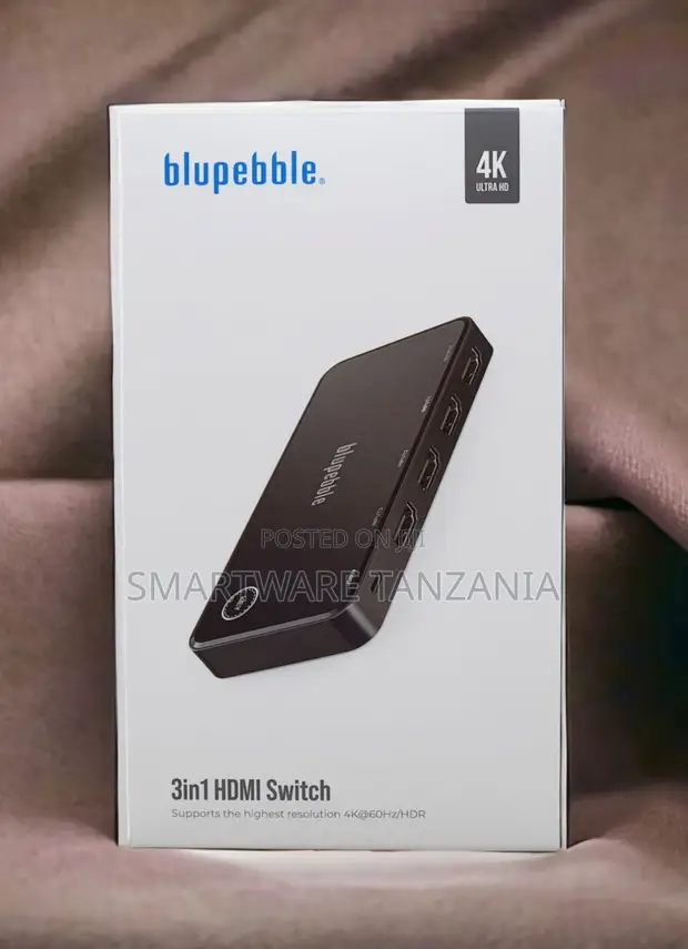 Blupebble 3-in-1 HDMI Switch Ultra HD 60Hz HDR - 1