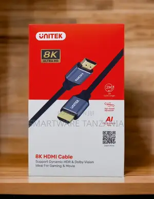 Unitek 8K HDMI Cable 2m 48Gbps Dolby Vision