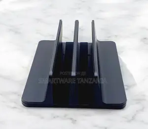 Aluminum Dual Vertical Laptop Stand Dock