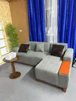 Brand New L-Shape Sofa - Gray - 1