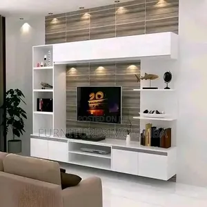Classic TV Unit Panel - Wood-Mode