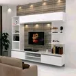 Classic TV Unit Panel - Wood-Mode - 1