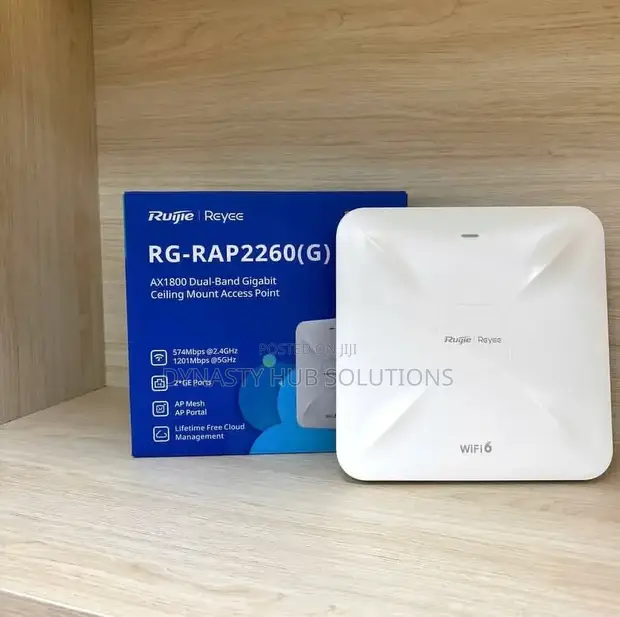 Reyee RG-RAP2260(G) WiFi 6 AX1800 Access Point cha Dari - 1
