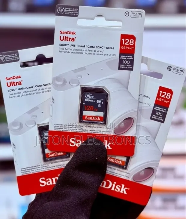Kadi ya Kumbukumbu ya SanDisk Ultra 128GB - 1