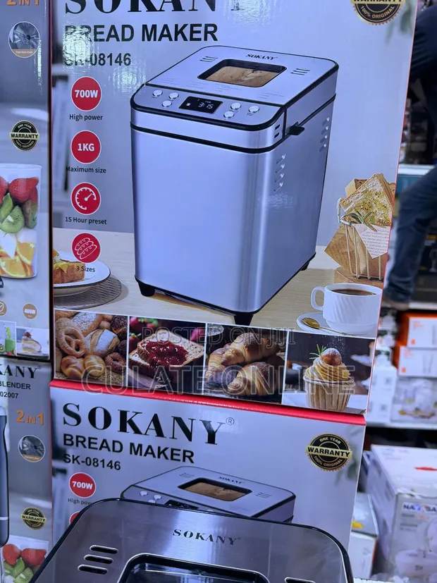 Sokany 1kg Bread Maker - 1
