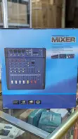 Professional 4-Channel Audio Mixer - 1