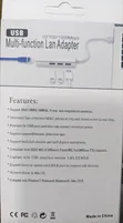 USB Hub yenye Port 3 za USB na 1 ya LAN - 2