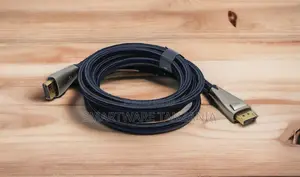 Premium Braided DisplayPort Cable - Gold-Plated