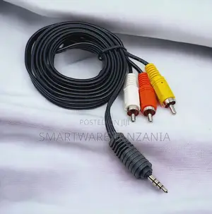 3.5mm Aux to 3 RCA Composite AV Cable