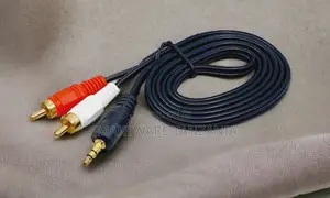 Kebo ya Aux 3.5mm kwenda RCA 2 ya Stereo
