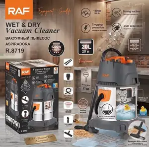 Raf Wet & Dry Vacuum Cleaner 20L Steel Body