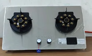 Mr Uk 2-Burner Steel Gas Hob