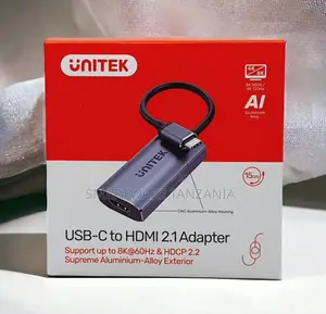 Unitek USB-C to HDMI 2.1 Adapter 8K 60Hz / 4K 120Hz
