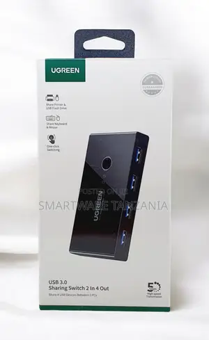 Ugreen USB 3.0 Sharing Switch 2 In 4 Out 5Gbps