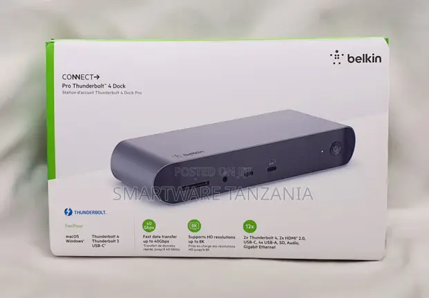 Belkin Connect Pro Thunderbolt 4 Dock (12-Port) - 1