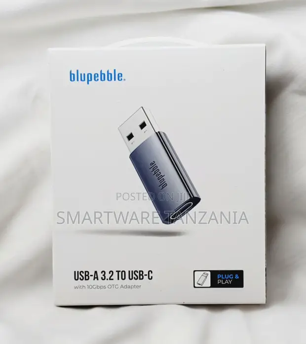 Blupebble USB-A 3.2 to USB-C OTG Adapter 10Gbps - 1