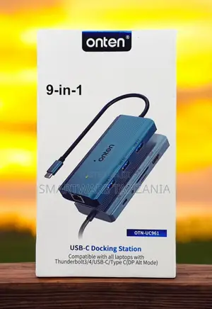 Onten 9-in-1 USB-C Docking Station OTN-UC961 kwa Laptops