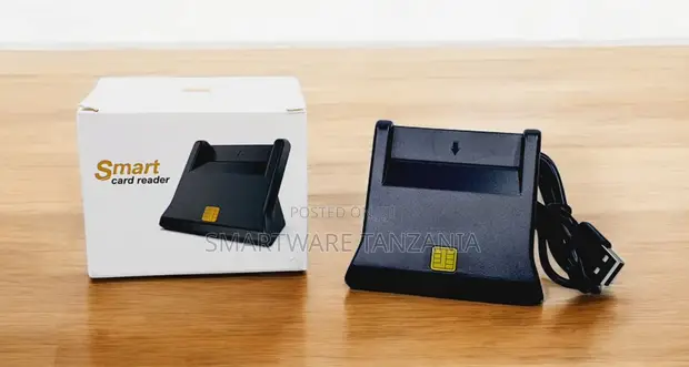 USB Smart Card Reader Desktop Stand - 1