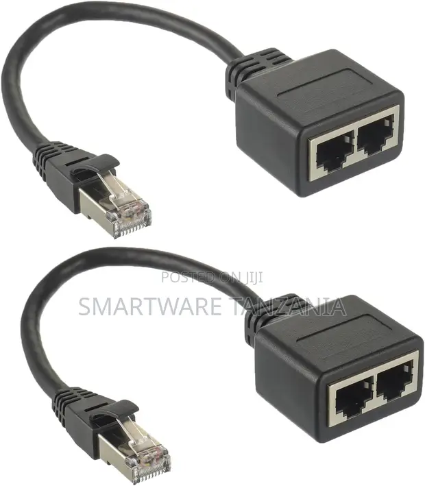 Kigawanyaji cha Ethernet cha Porti 2 za RJ45 - 1