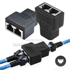 RJ45 Ethernet Splitter Adapter Cat5/Cat6/Cat7