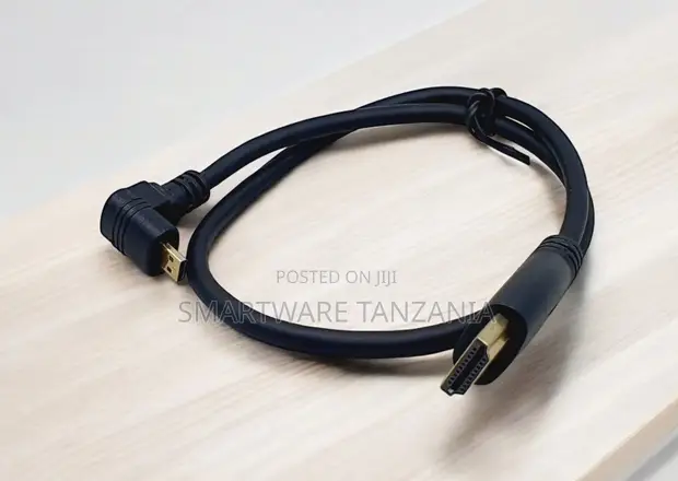Kifaa kifupi cha Micro HDMI kwenda HDMI (Kilichopinda) - 1