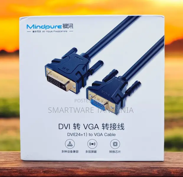 Mindpure DVI 24+1 kwa VGA Cable - 1