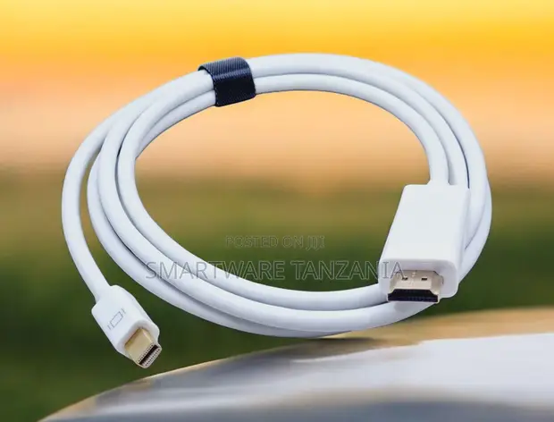Kebo ya Mini DisplayPort kwenda HDMI - Nyeupe - 1