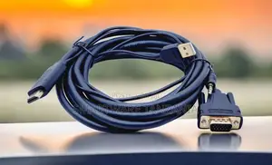 Kebo ya HDMI kwenda VGA na Nguvu ya USB na Sauti ya 3.5mm