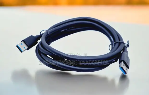 USB 3.0 Male to Male Cable for Data Transfer & HDD Dock - 1