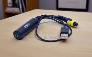 Kigeuzi Sauti cha USB kwenda Optical Toslink na Pato la 3.5mm