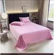 Plain Bedsheets with Stripes - 4