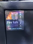 Safe Deposit Box Fire Safe 210kg - 2