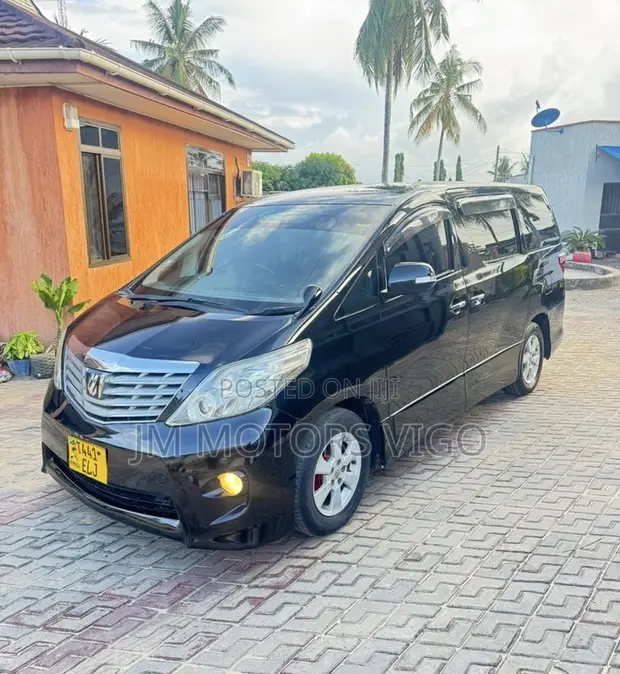Toyota Noah Alphard 2009 Nyeusi - 1
