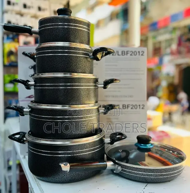 Seti ya Sufuria 6 za Seeman Non-Stick - 1