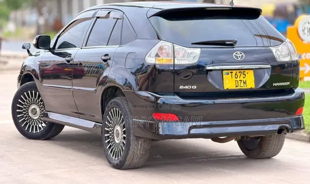 Toyota Harrier 2.4 2007 Nyeusi - 1
