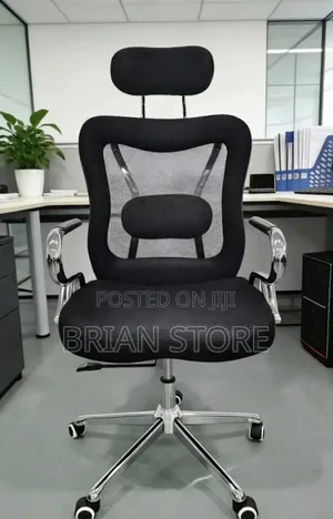 Ergonomic Mesh Office Chair - Black